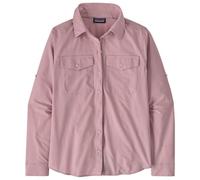 Patagonia - Women's L/S Self Guided Sun Shirt - Shirt size S, pink