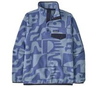 Patagonia - Women's Lightweight Synchilla Snap-T Fleece Pullover - Fleece jumper size L, blue
