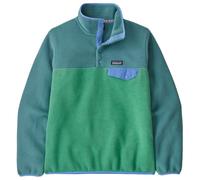 Patagonia - Women's Lightweight Synchilla Snap-T Fleece Pullover - Fleece jumper size S, turquoise