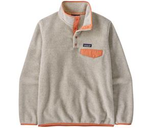 Patagonia Women's Lightweight Synchilla Snap-T Fleece Pullover (Oatmeal Heather)