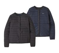 Patagonia - Women's LW Reversible Down Sweater Cardigan - Down jacket size L, grey