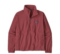 Patagonia Womens Micro D 1/2 Zip Fleece Pullover Sequoia Red
