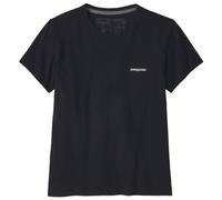Patagonia - Women's P-6 Logo Responsibili-Tee - T-shirt size M, black