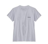 Patagonia Womens P-6 Logo Responsibili Tee White