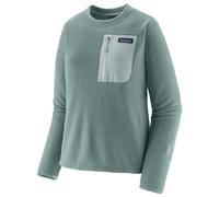Patagonia - Women's R1 Air Crew - Fleece jumper size L, turquoise