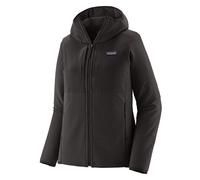 Patagonia - Technical hiking jacket with hood - W's R2 CrossStrata Hoody Black for Women - Size L Black