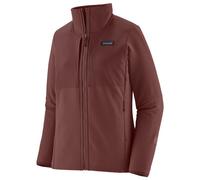 Patagonia - Women's R2 Crossstrata Jacket - Softshell jacket size XS, brown/red