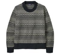 Patagonia - Women's Recycled Wool Crewneck Sweater - Wool jumper size L, grey