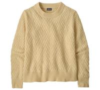 Patagonia - Women's Recycled Wool Crewneck Sweater - Wool jumper size S, sand