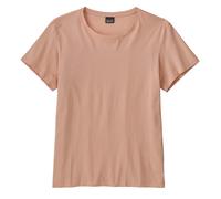 Patagonia Womens Regenerative Organic Certified Cotton Tee Antique Pink