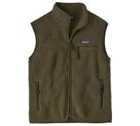 Patagonia - Women's Retro Pile Vest - Fleece vest size XS, brown/olive