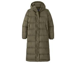 Patagonia - Women's Silent Down Long Parka - Coat size XL, olive