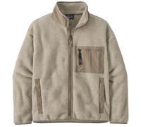 Patagonia - Soft zip fleece - W's Synch Jkt Oatmeal Heather w/Seabird Grey for Women - Size M Grey M