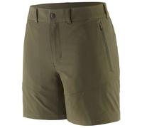 Patagonia - Women's Terravia Trail Shorts 6'' - Shorts size 8, olive