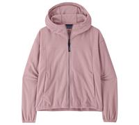Patagonia - Women's Textured Fleece Hoody - Fleece jacket size S, pink