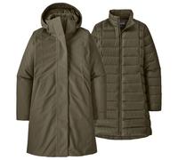 Patagonia - Women's Tres 3-In-1 Parka - Coat size L, brown/olive