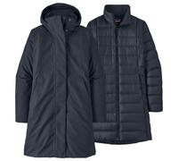 Patagonia - Women's warm, waterproof parka - W's Tres 3-in-1 Parka Smolder Blue for Women - Size S - Navy Navy S