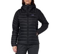 Patagonia - Warm Hooded Down Jacket - W's Down Sweater Hoody Black for Women in Nylon - Size L Black L