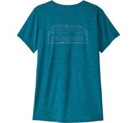 PATAGONIA W's Cap Cool Daily Shirt - P-6 Cosmos - Women - Blue - size L- model 2027 L