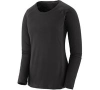Patagonia - Women's thermal underwear/base layers - W's Cap MW Crew Black for Women, in Wool Black M