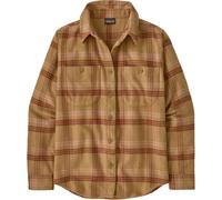 PATAGONIA W's Fjord Flannel Shirt - Women - Brown - size L- model 2026 L