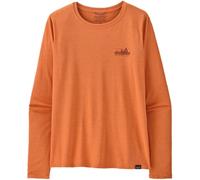 PATAGONIA W's L/s Cap Cool Daily Graphic Shirt 73 - Women - Orange - size M- model 2025 M