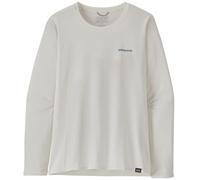 PATAGONIA W's L/s Cap Cool Daily Graphic Shirt Waters - Women - White - size XS- model 2026 XS