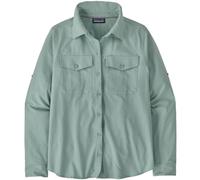 PATAGONIA W's L/s Self Guided Sun Shirt - Women - Blue - size S- model 2027 S