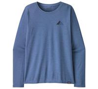 Patagonia - W's LS Capilene Cool Daily Graphic Driftways Current Blue X Dye - M - Hiking tee-shirt