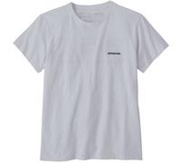 PATAGONIA W's P6 Logo Responsibili-tee - Women - Grey / White - size XS- model 2026 XS