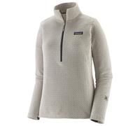 Patagonia - Quick-drying embossed zip-up fleece - W's R1 Air Zip Neck Birch White for Women in Recycled Polyester - Size XS - Beige Beige XS