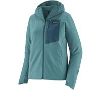 Patagonia - Hiking Jacket - W's R1 CrossStrata Hoody Wetland Blue for Women - Size S Blue S