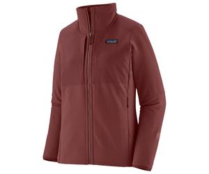 Patagonia - W's R2 Crossstrata Jkt Dark Ruby - L - Fleece