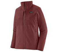 Patagonia - W's R2 Crossstrata Jkt Dark Ruby - M - Fleece