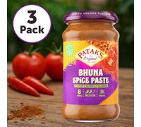 Patak's Bhuna Curry Paste 283g (Pack of 3) | Authentic Indian Curry Paste