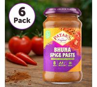 Patak's Bhuna Curry Paste 283g (Pack of 6) | Authentic Indian Curry Paste