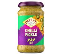 Patak's Chilli Pickle 283g | Delicious Blend Of Green Chilli, Aromatic Ginger & Traditional Indian Spices