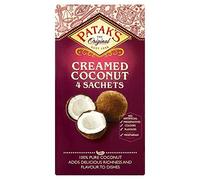 Patak's Creamed Coconut 4x50g Sachets (Pack of 6)