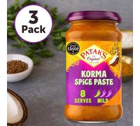 Patak's Korma Curry Paste 290g (Pack of 3) | Authentic Indian Curry Paste