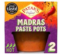 Patak's Madras Paste Pots, Hot, 2 x 70g