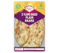 Pataks Naan Bread Plain 2 pack