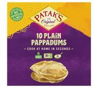 Pataks Pataks Cook At Home Pappadums 100g