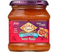 Patak's Sweet Mango Chutney Mild 12- Ounce Glass Jars - Pack Of 6