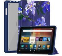 Patamiyar Triple Foldable Tablet Case for 8 Inch Tablets, Does Not Fit 8 Inch TCL Onn Tablets, Patamiyar Slim Lightweight Smart Stand Case with Auto Sleep/Wake - Iris