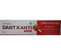 Patanjali Dant Kanti Toothpaste Fresh Active Gel 80 GM