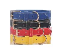 Patapalooza Leather Dog Collar, Strong and Adjustable, Ideal for Training and Walking, Stylish and Durable Style.