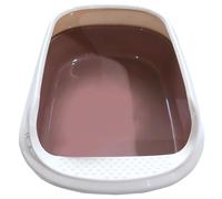 Patapalooza Litter Tray for Cats, Includes Shovel, Easy Cleaning, Compact Design, Ideal for Maintaining Hygiene and Feline Comfort.