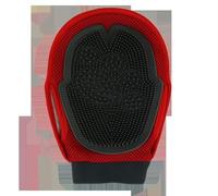 Patapalooza Pet Glove with Soft Bristle Brush, Ideal for Grooming, Hair Removal and Animal Massage.