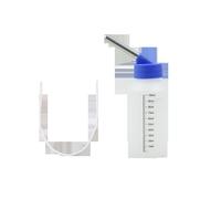 Patapalooza Portable Pet Water Bottle Durable Plastic 500ml Capacity Ideal for Hydration on Walks and Travels
