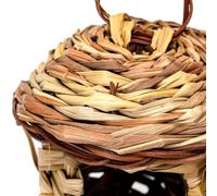 Patapalooza Straw Bird Nest, Weatherproof, Easy to Install; Ideal for Wild Birds and Encourage Biodiversity.
